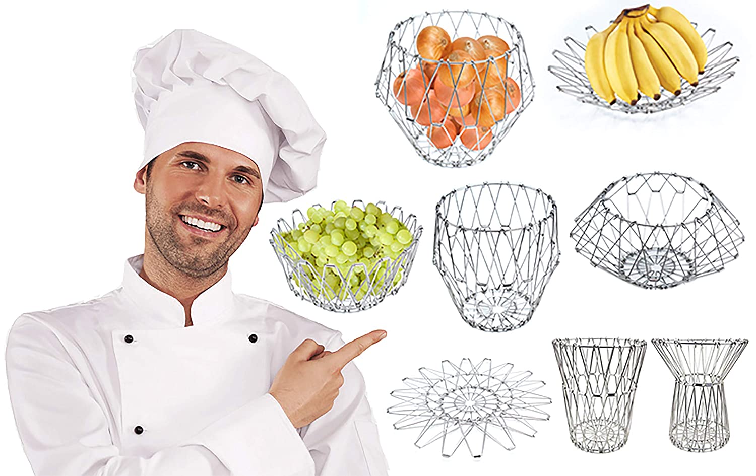 Basket ; fruit basket ; vegetable basket