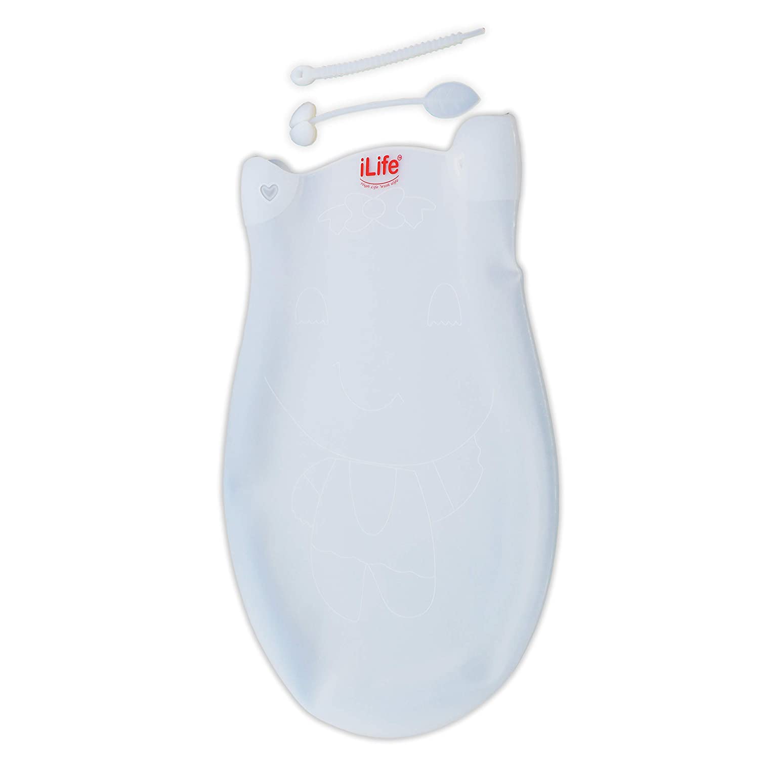 iLife Silicone Preservation Magic Kneading Dough Flour-Mixing Atta Maker Bag for Chapathy,Bread, Pastry, Pizza & Tortilla Mixing Preservation Bag Cooking Tool White