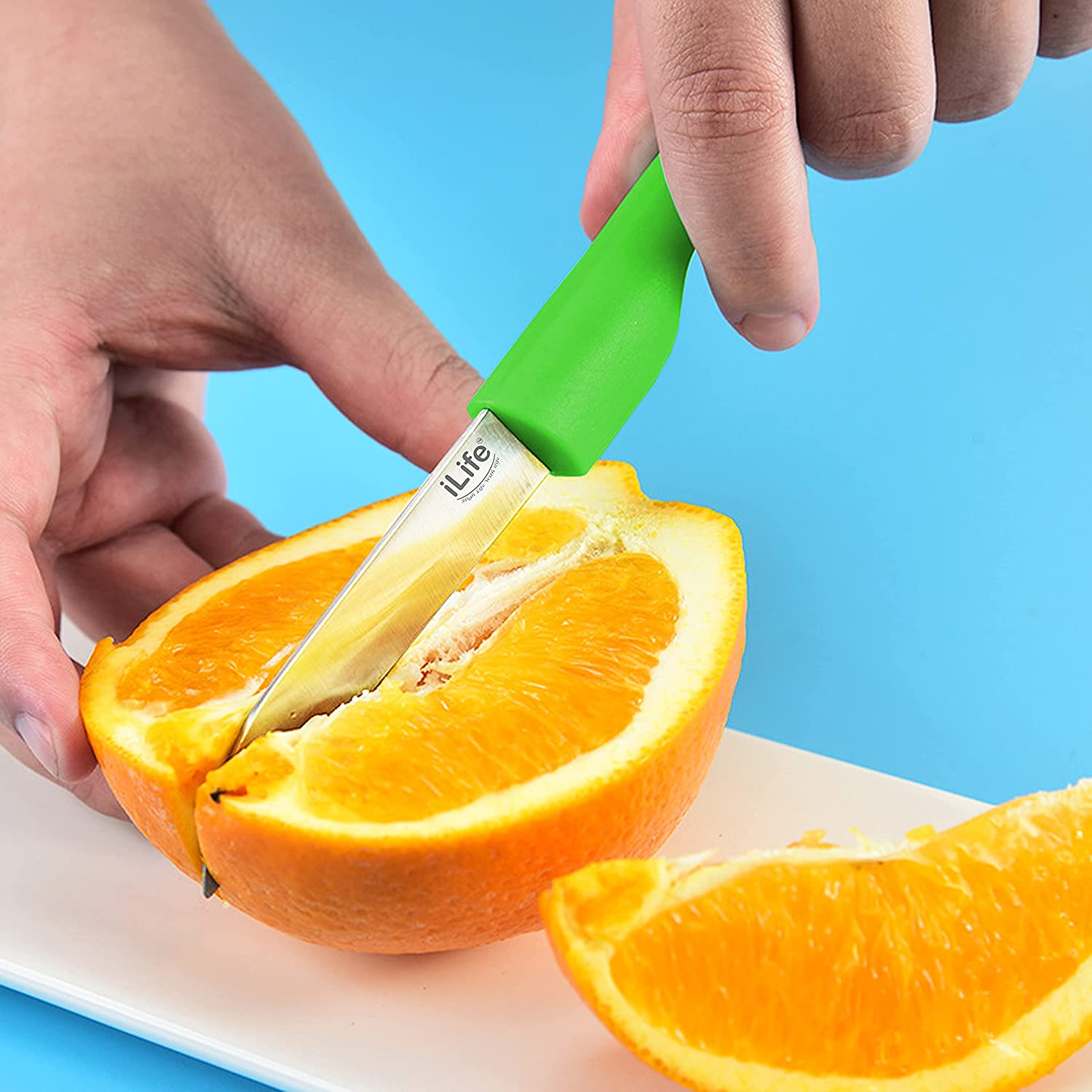 Couteau à fruit Feeling orange (lot de 6)