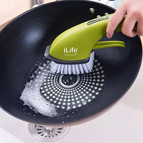 Brush With Liquid Dispenser Heavy Duty Dish Wand With Handle